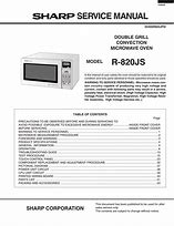 Image result for Sharp Carousel Convection Microwave Oven Parts