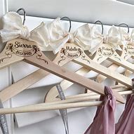 Image result for Hangers for Bridesmaid Dresses
