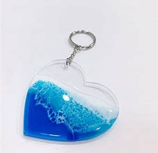 Image result for Heart Acrylic Keychain Design