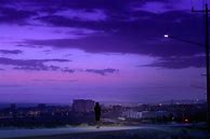 Image result for Purple Night Aesthetic