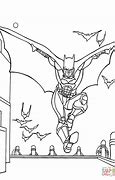 Image result for Batman Flying Bat Stencil