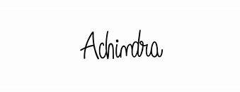 Image result for achindr�a