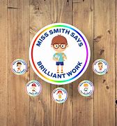 Image result for Personalized Teacher Stickers