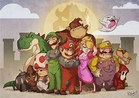 Image result for Super Mario Family Tree