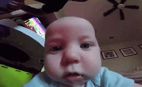 Image result for Baby Up Close to Camera Meme