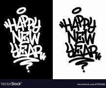 Image result for Happy New Year Graffiti