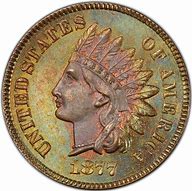Image result for 1877 Cent