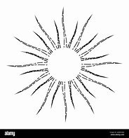 Image result for Sun Rays Outline