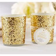 Image result for Gold Glitter Candle Holders