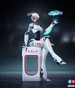 Image result for Tesla Robot Girl