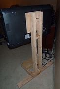 Image result for Homemade Flat Screen TV Stand