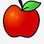 Image result for Simple Cartoon Apple