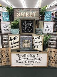 Image result for Hobby Lobby Wall Decor Wood Signs