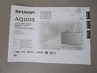 Image result for Sharp Aquos TV 32Le451u Manual