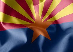 Image result for Arizona Outline with Flag