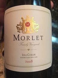 Image result for Morlet Family Pinot Noir Joli Coeur