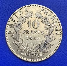 Image result for 10 Francs Coin Value