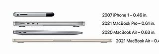 Image result for MacBook Air M2 Thickness