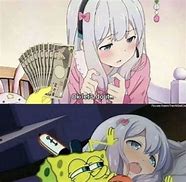 Image result for Spongebob Meme Face Anime