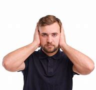 Image result for Person Covering Ears