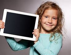 Image result for Kids Playing iPad Clip Art
