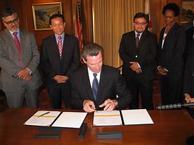 Image result for Gavin Newsom Signature