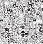 Image result for 2D Black and White Cartoon