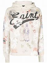 Image result for Saint Hoodie Puff Print