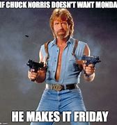 Image result for Chuck Norris Friday Meme
