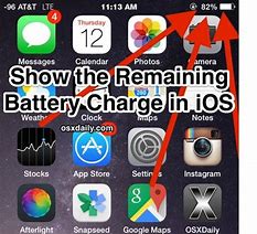 Image result for One Percent iPhone Battery