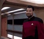 Image result for Will Riker GIF
