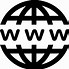 Image result for Internet Logo Black and White