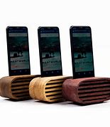 Image result for Cell Phone Speaker Amplifier Wood