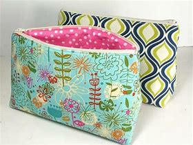 Image result for Canvase Toiletry Bag Pattern