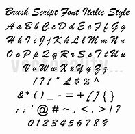 Image result for Single Alphabet Letters A to Z in Italic