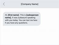 Image result for Text Message Template