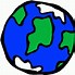 Image result for Simple Earth Clip Art