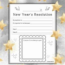 Image result for New Year's Resolution Activity