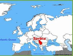 Image result for Belgrade On European Map