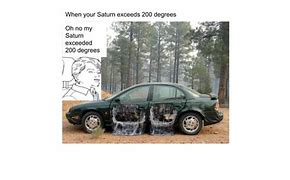 Image result for Saturn Car Meme