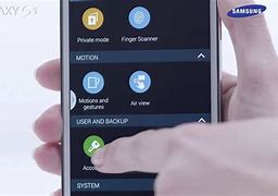 Image result for Settings Screen in Samsung S5