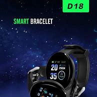 Image result for D18 Color Screen Smart Bracelet