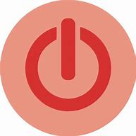 Image result for Power Button Icon Pink