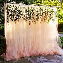 Image result for Wedding Decor Backdrop Fabric