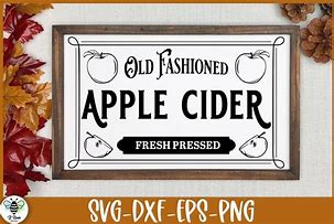 Image result for Apple Cider Sign SVG