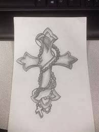 Image result for Cool Cross Drawings Pencil