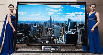 Image result for What is the biggest flat screen TV available?