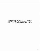 Image result for Local Raster Analysis