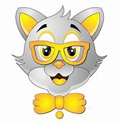 Image result for Free Cat Images Glasses