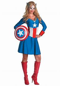 Image result for Female Captain America Costume
